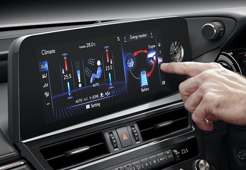 Sistema multimedia de pantalla táctil
