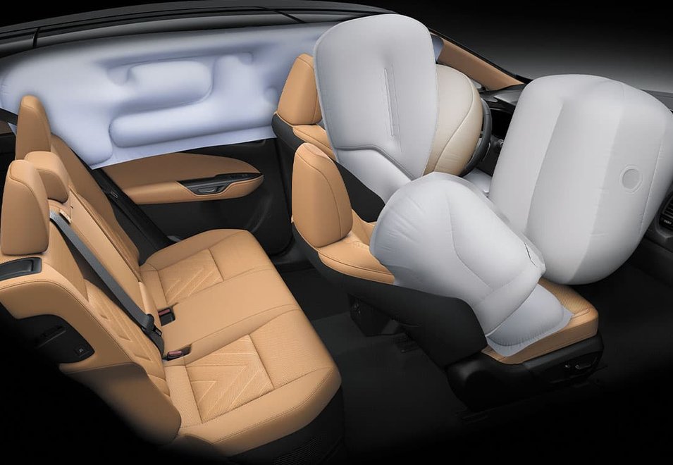 8 airbags srs